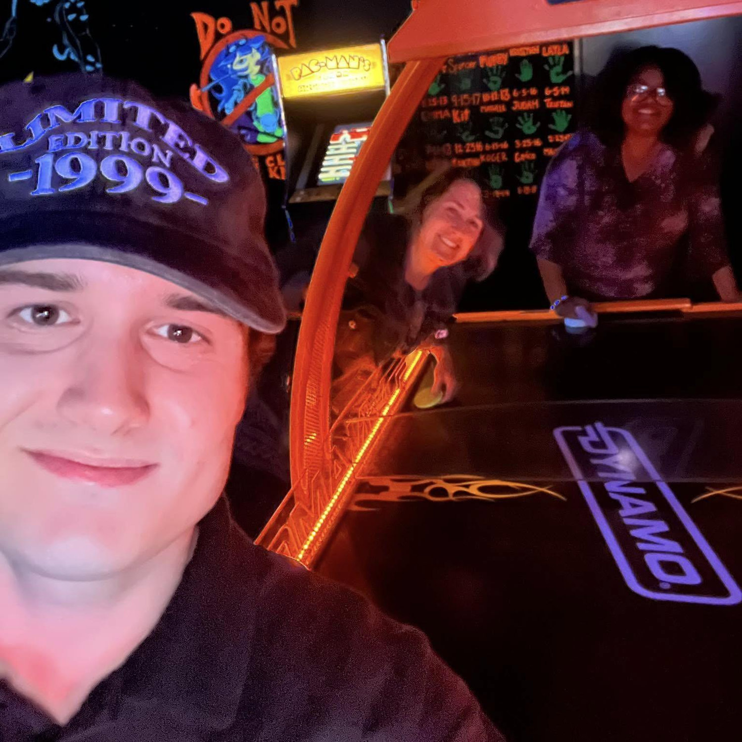 Air hockey w/ the fam