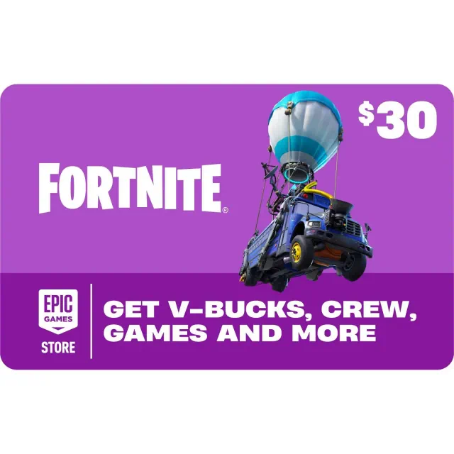 $30 Fortnite Gift Card