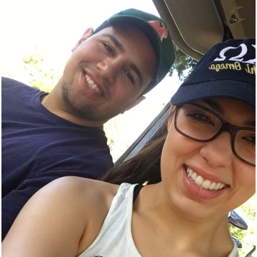First golf tournament together! Guess who won? AnaC of course :) (Nov 2016)