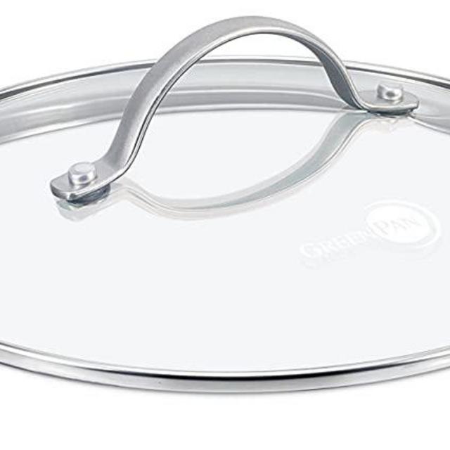 GreenPan Glass Lid with Stainless Steel Handle, 11"
