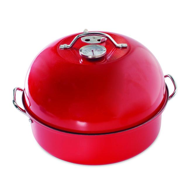 Nordic Ware 36556 Stovetop Kettle Smoker, One, Red