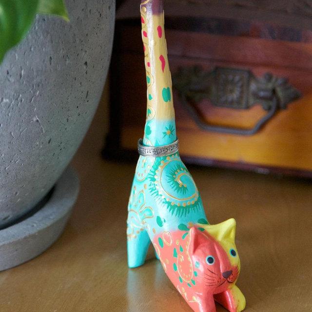 Krazy Kitty Ring Holder