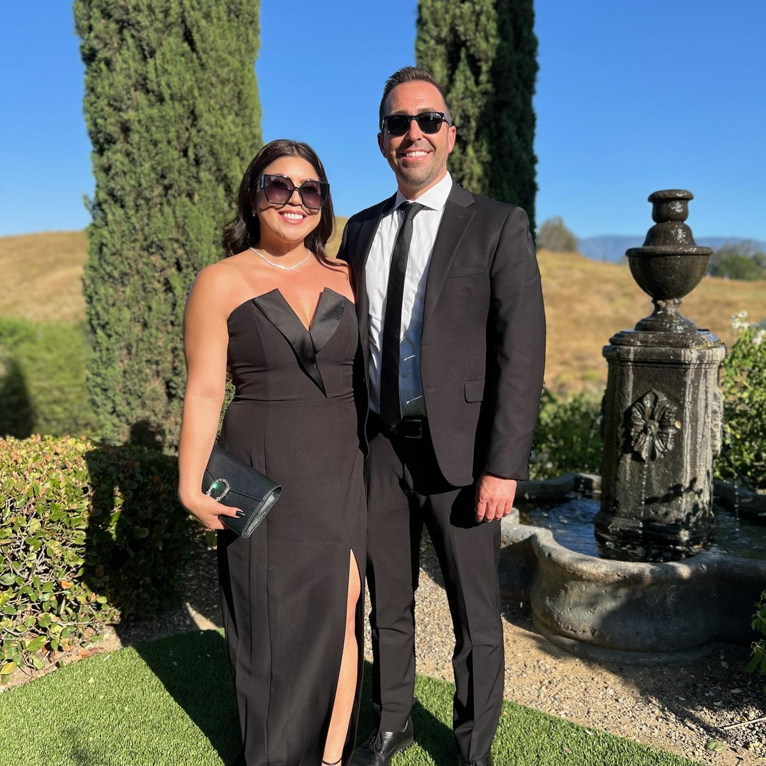 At Paul and Gabby's wedding in Temecula, CA, June 2024.