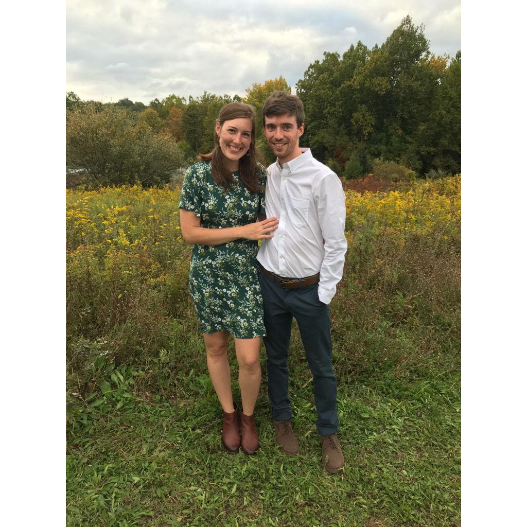 Hannah and Ben's wedding in 2020