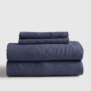 European Linen Sheet Set - Queen in Nightfall