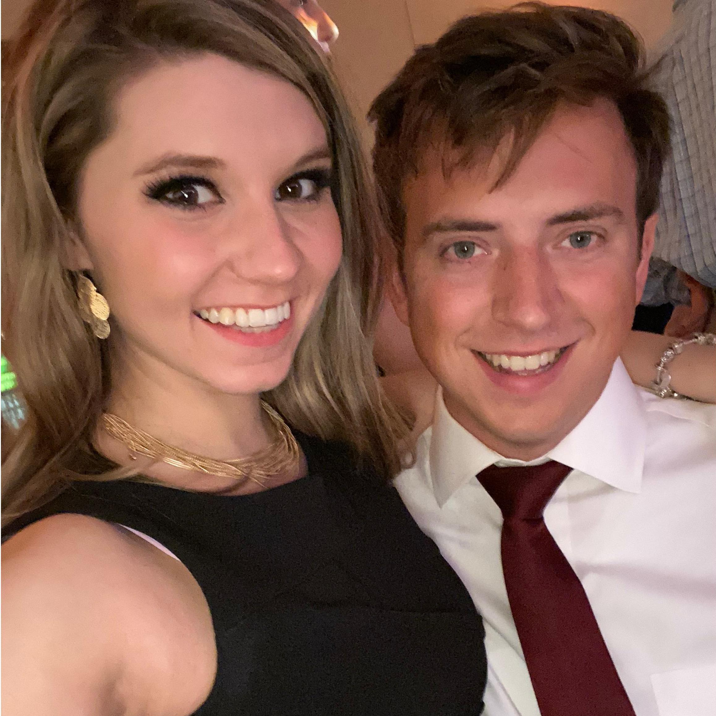 At a friends wedding last September.