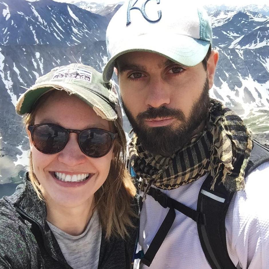The time we climbed a 14er mountain together!