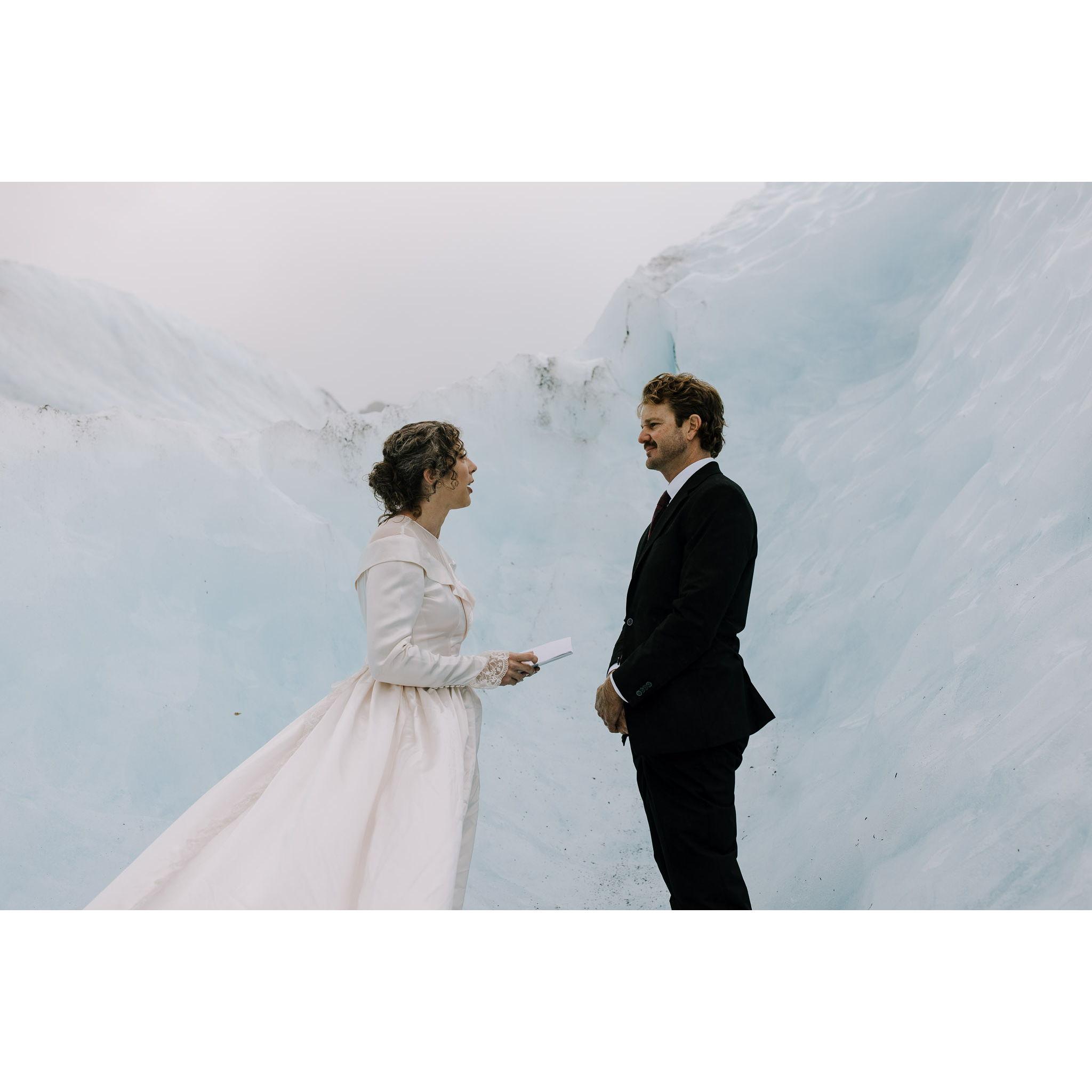 Exchanging vows