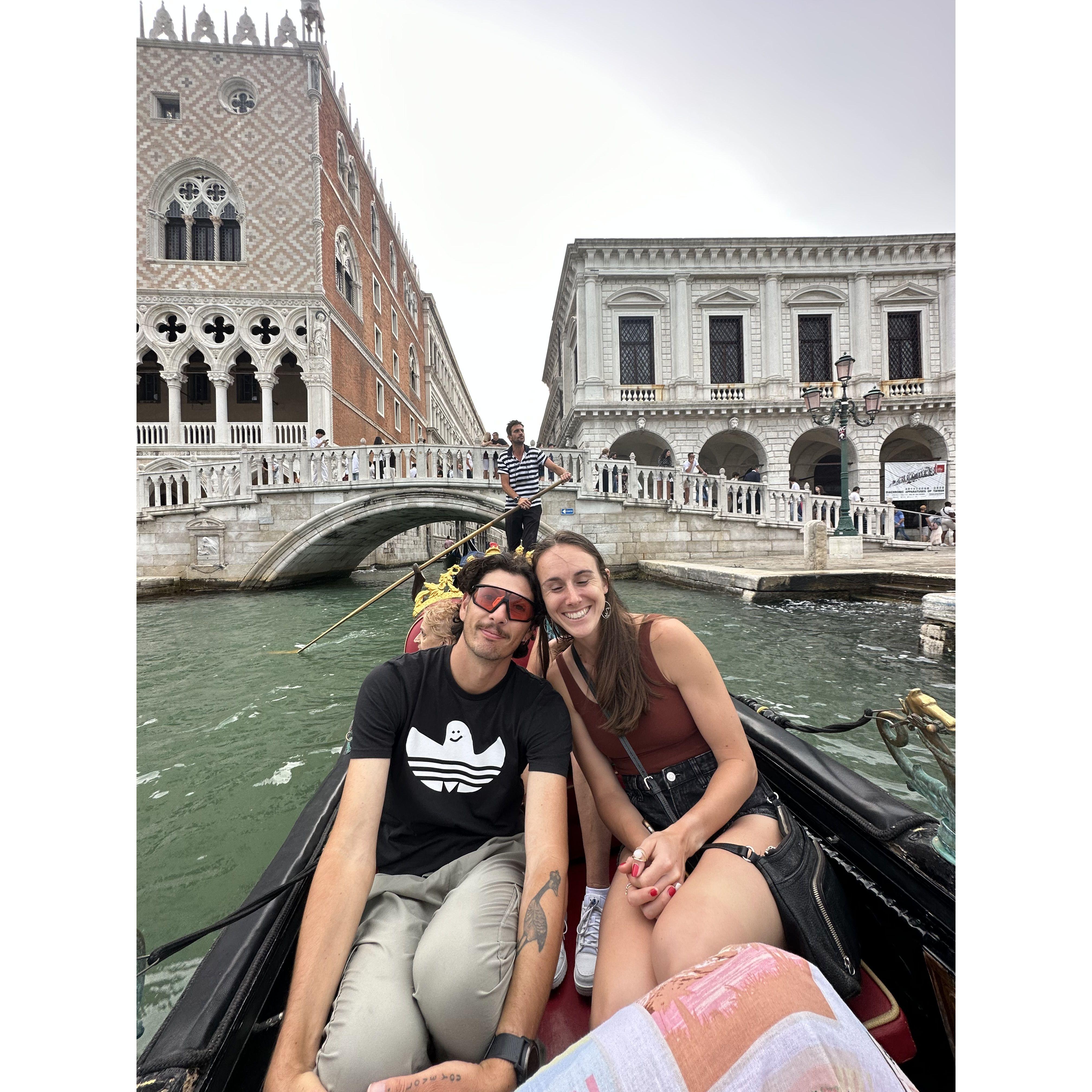 Venice, Italy. In case you don't know, Alexa is notorious for closing her eyes in photos.