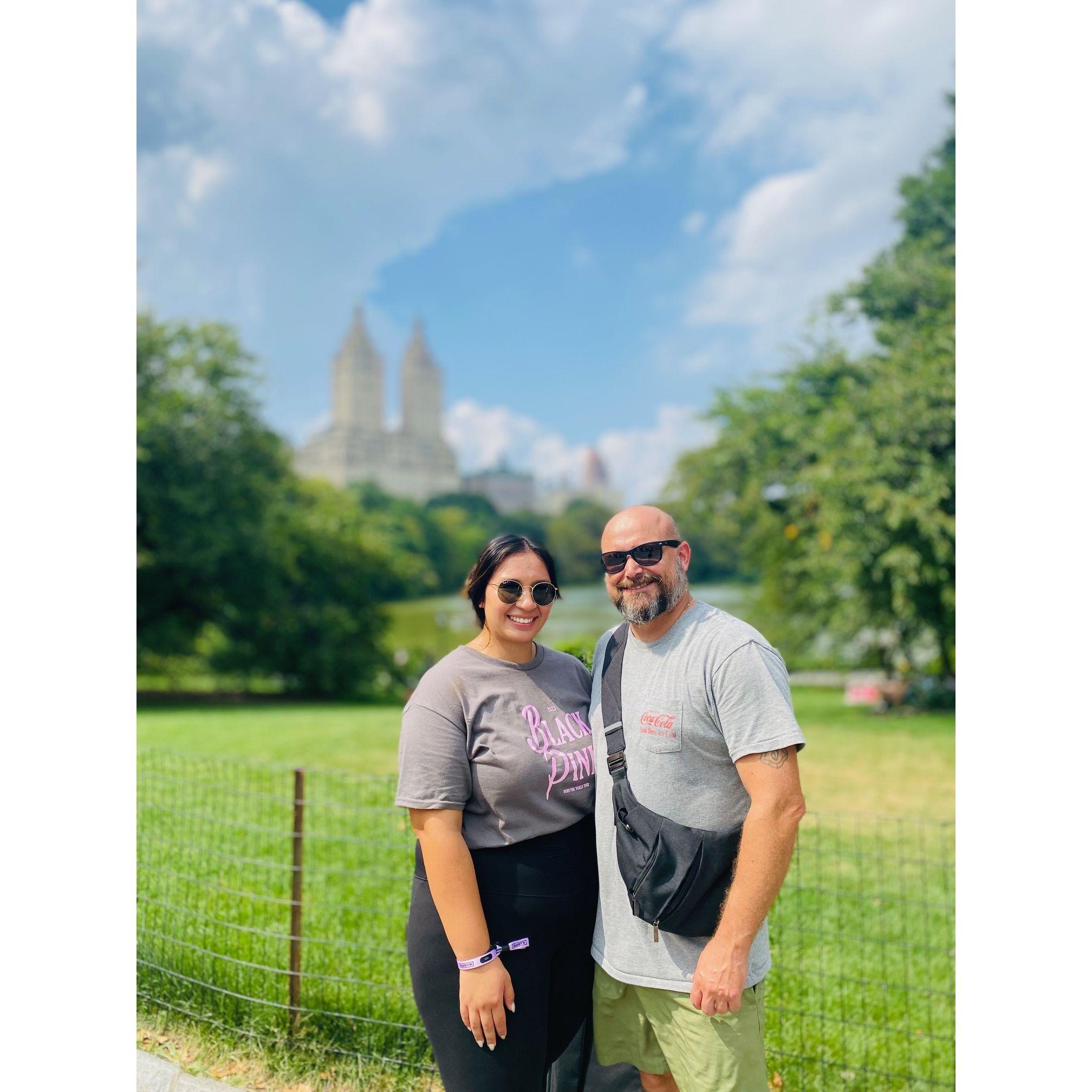 First time in NYC at Central Park
