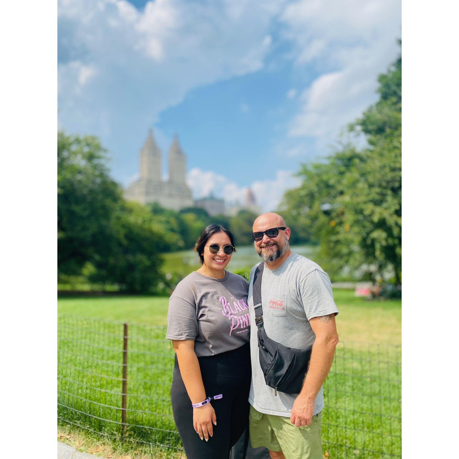 First time in NYC at Central Park