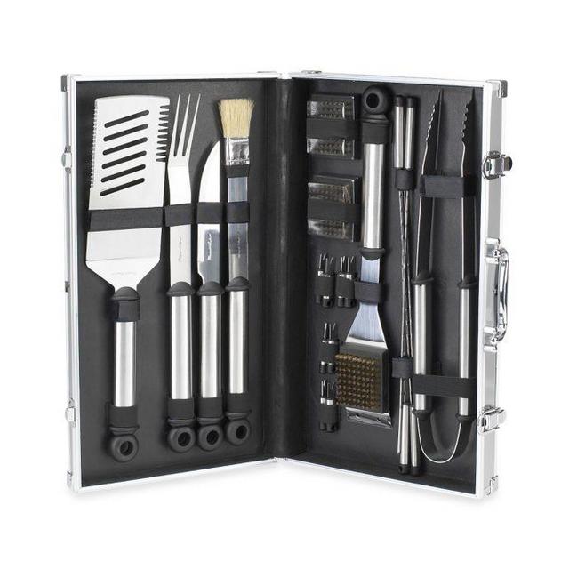Picnic at Ascot 20-Piece BBQ Stainless Steel Master Grill Tools