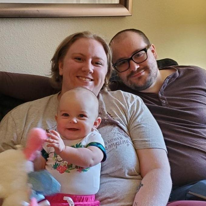 With our niece, 2024