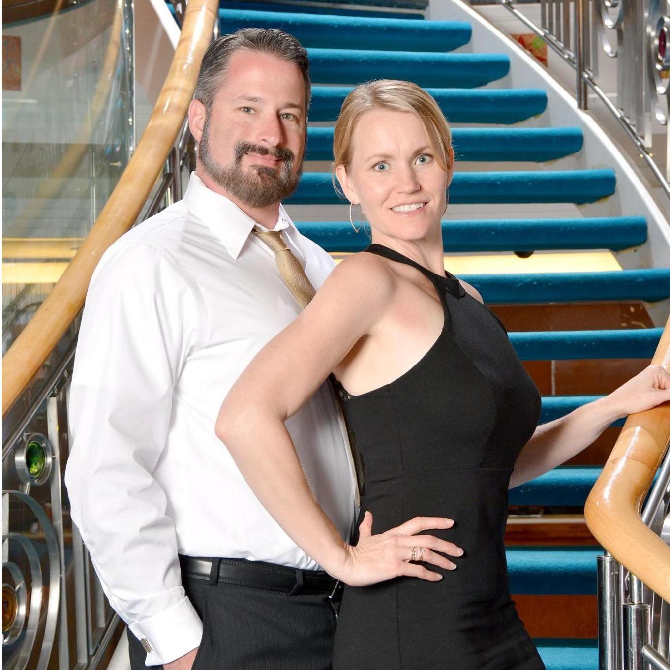 A fun night dressing up on our cruise.