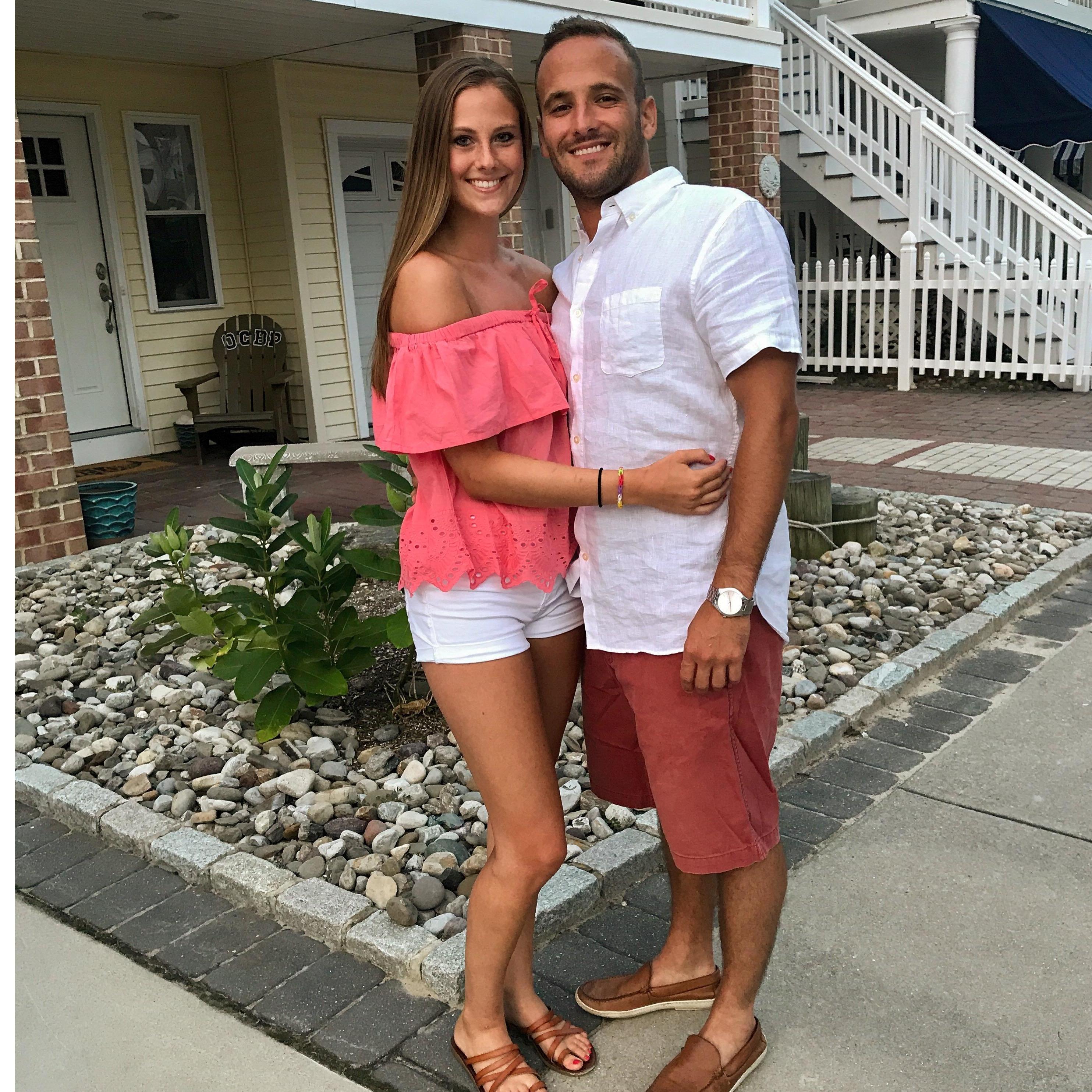 First vacation together.