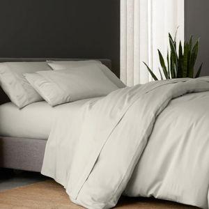 Organic Bamboo Duvet Cover Set - Refresh (Color: Fog)