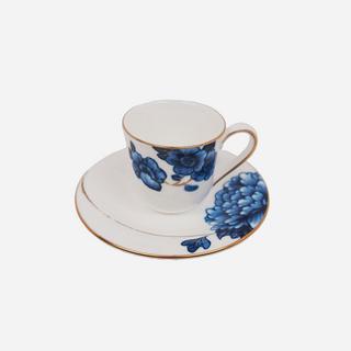 Emperor Flower Espresso Cup & Saucer