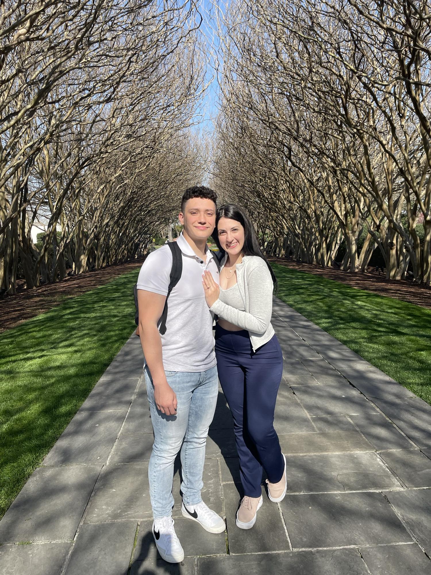 This photo was taken at the Dallas Arboretum and botanical Garden.
