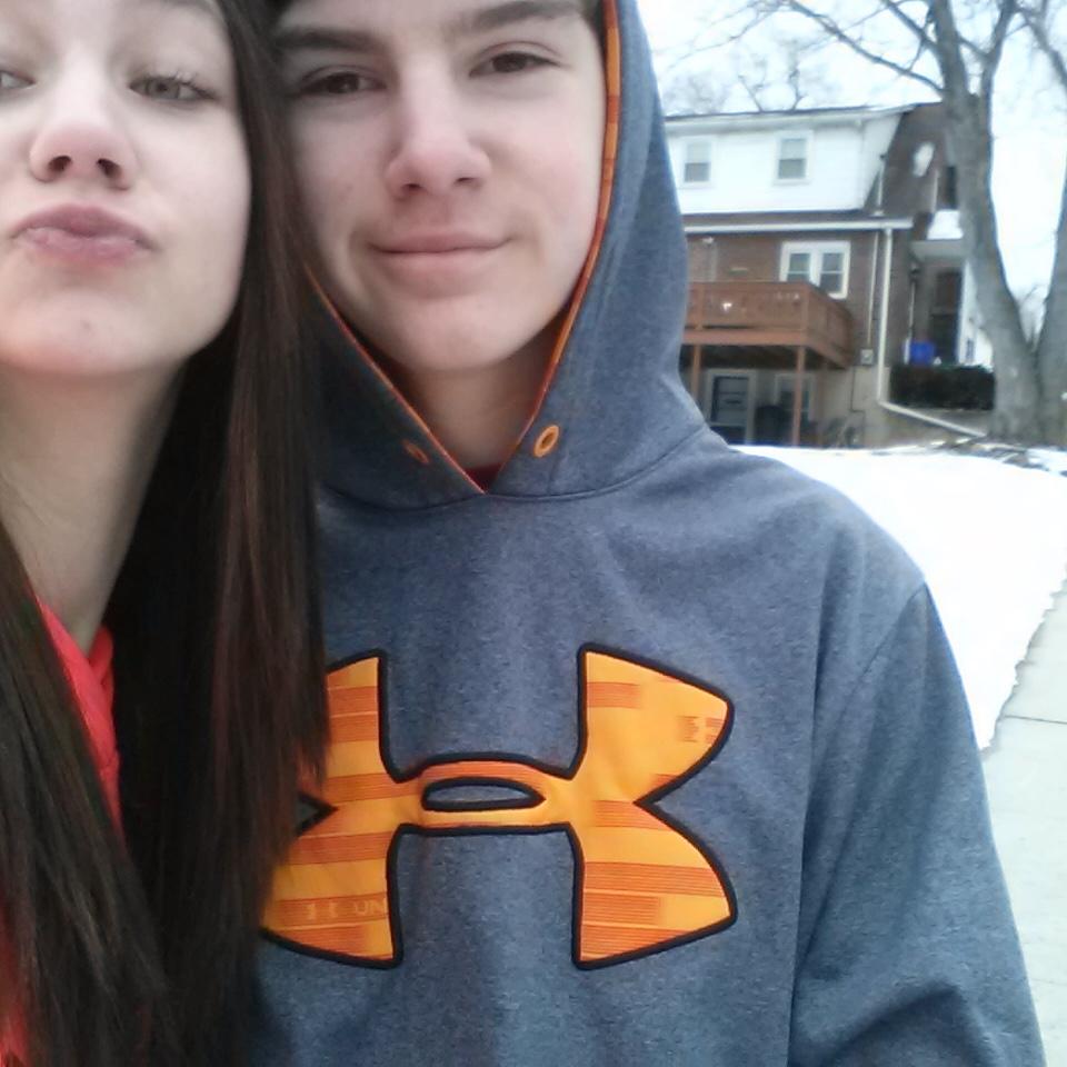 Our first photo together, 1.20.2014!