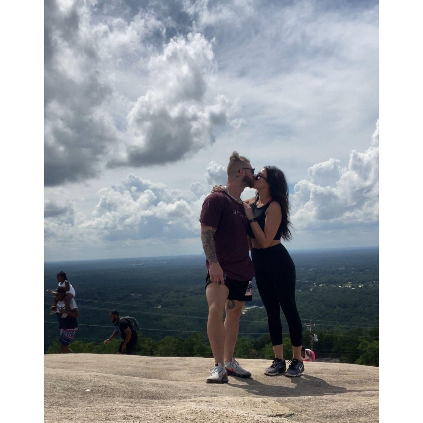 Hiked Stone Mountain (the first hike of many)