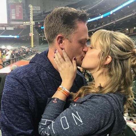 One of Lindsey's many weekend visits to Houston