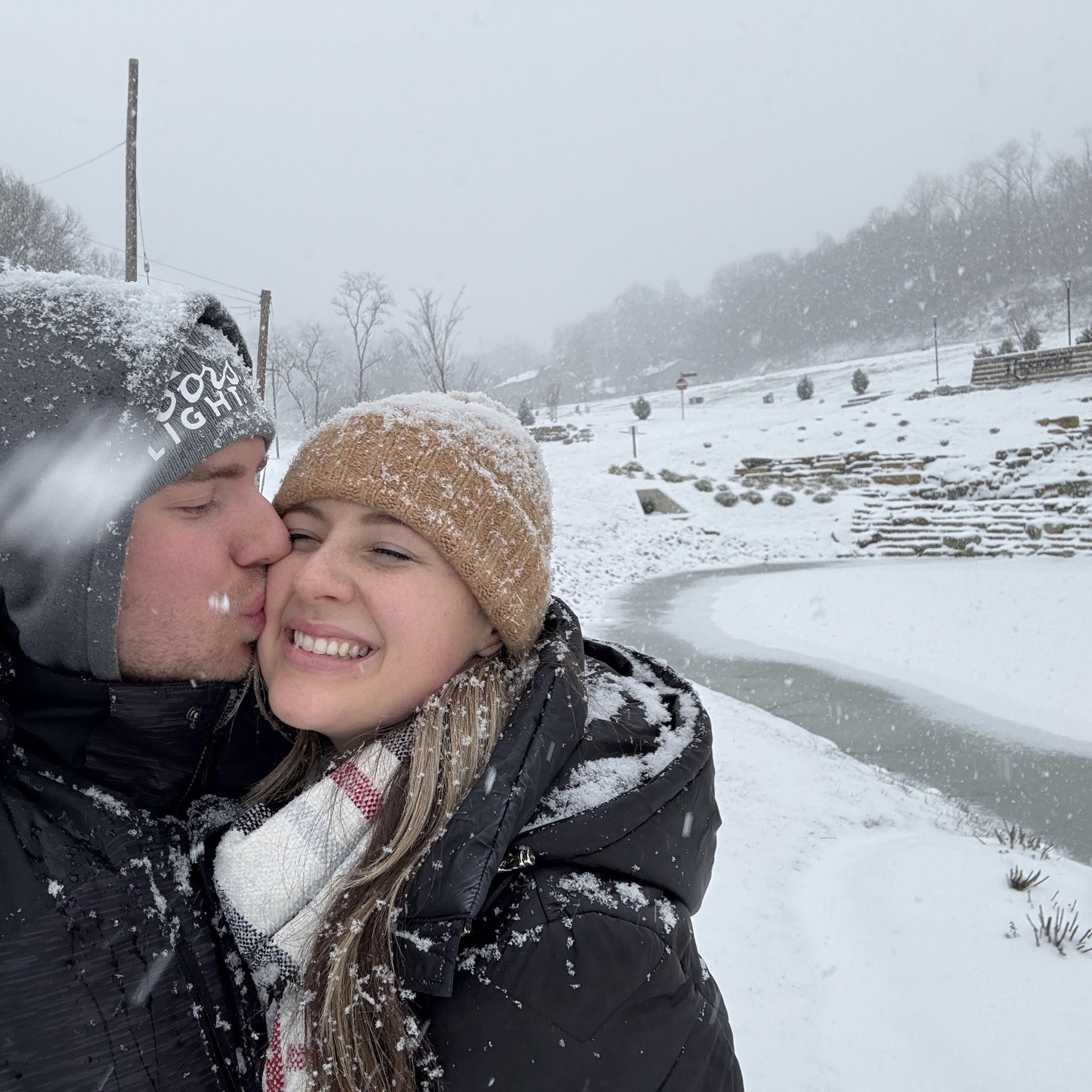 Our first snow day together!