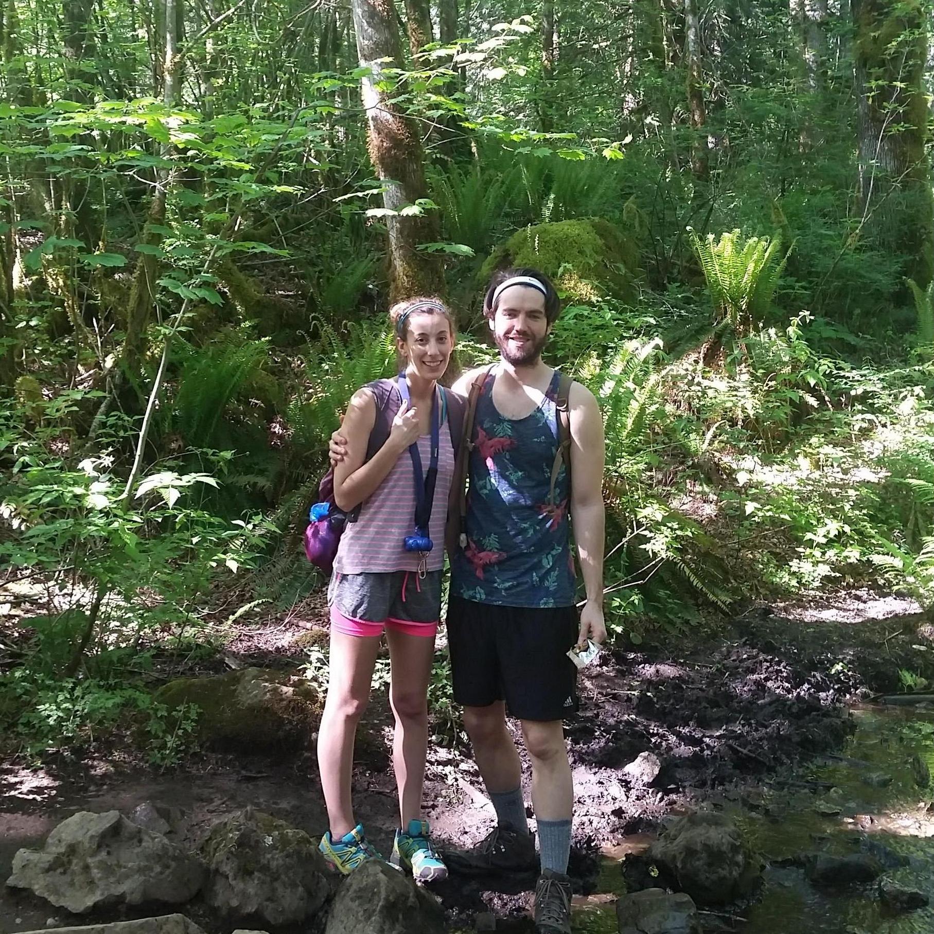 One of our many hikes in the Seattle area.