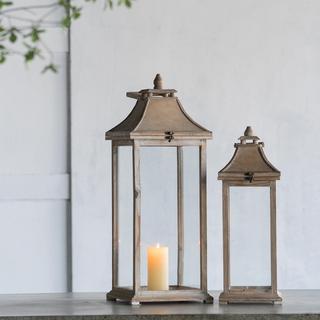2-Piece Ivona Garden Candle Lantern Set