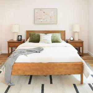 Plank+Beam Bed Frame