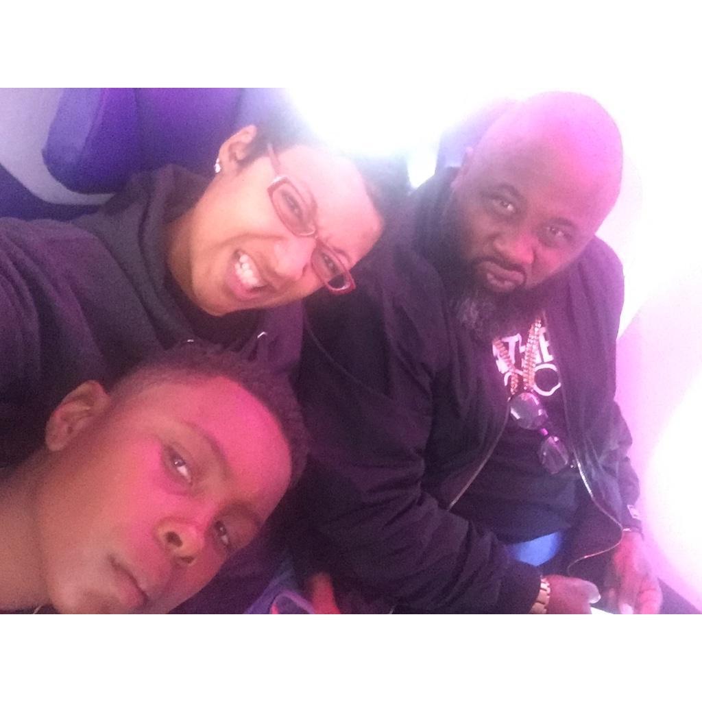 On our way to DC to see the Fam!
