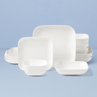 Studio 1414 Square 16-Piece Dinnerware Set, Service for 4
