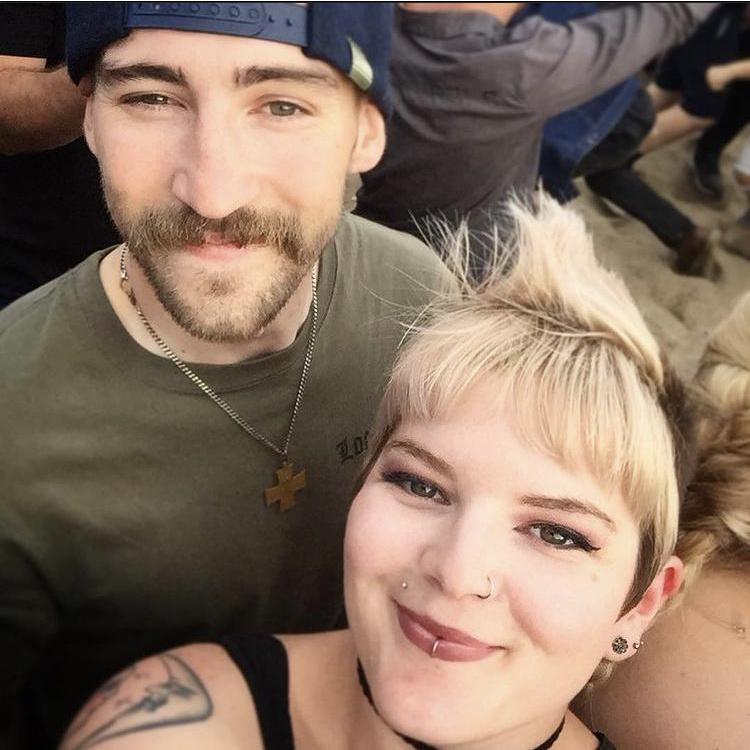 Our 1st road trip together, to see Social Distortion, at Huntington Beach, CA. I don't know how we captured this photo in a mosh pit!
Summer 2018