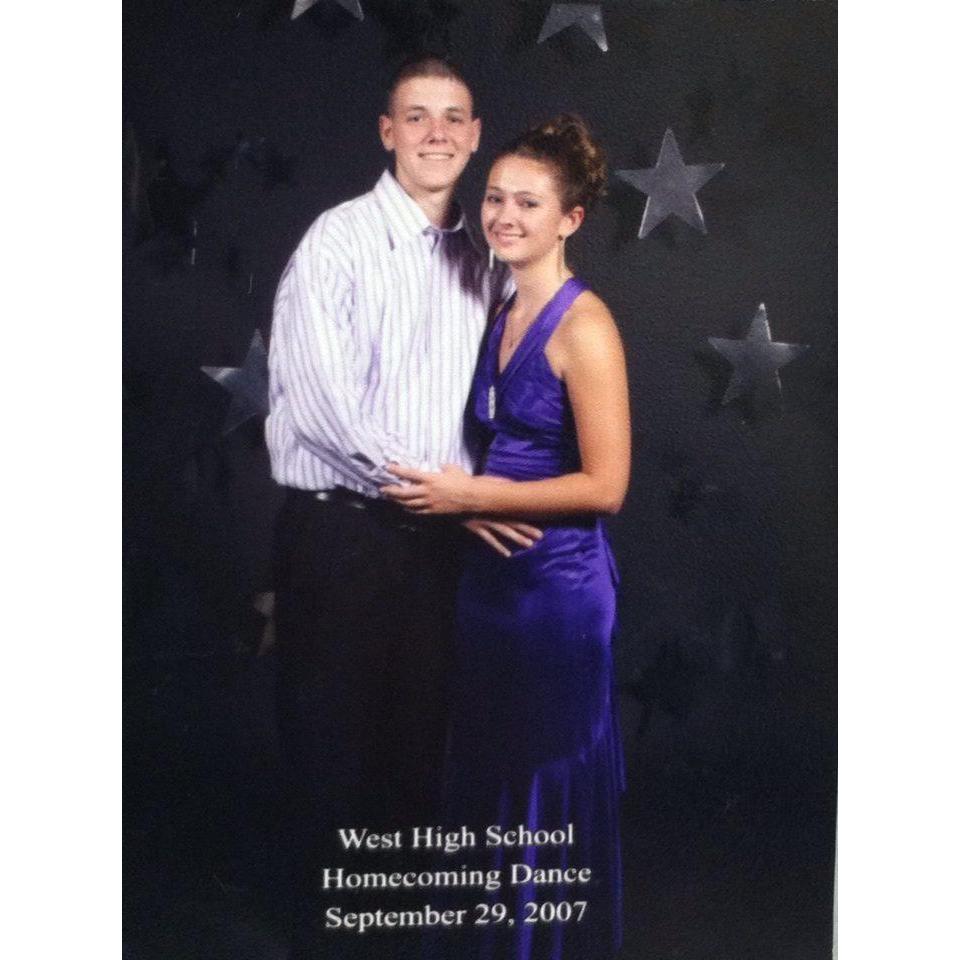 Throw back to that one time we dated in high school and went to homecoming together. September 2007