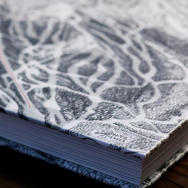 "The Man Behind the Maps" - A book by legendary ski artist James Niehues