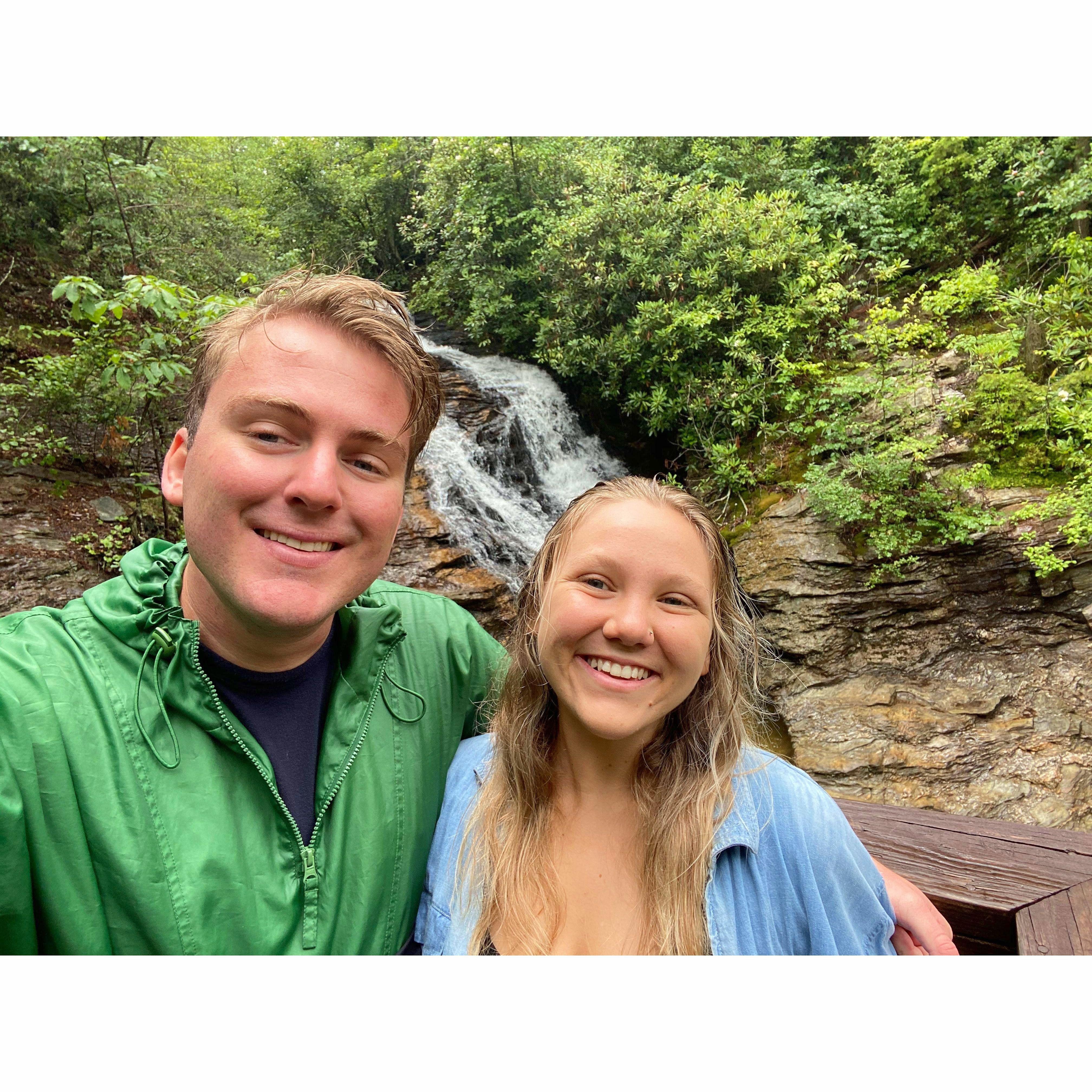 Waterfall chasin' in North Carolina