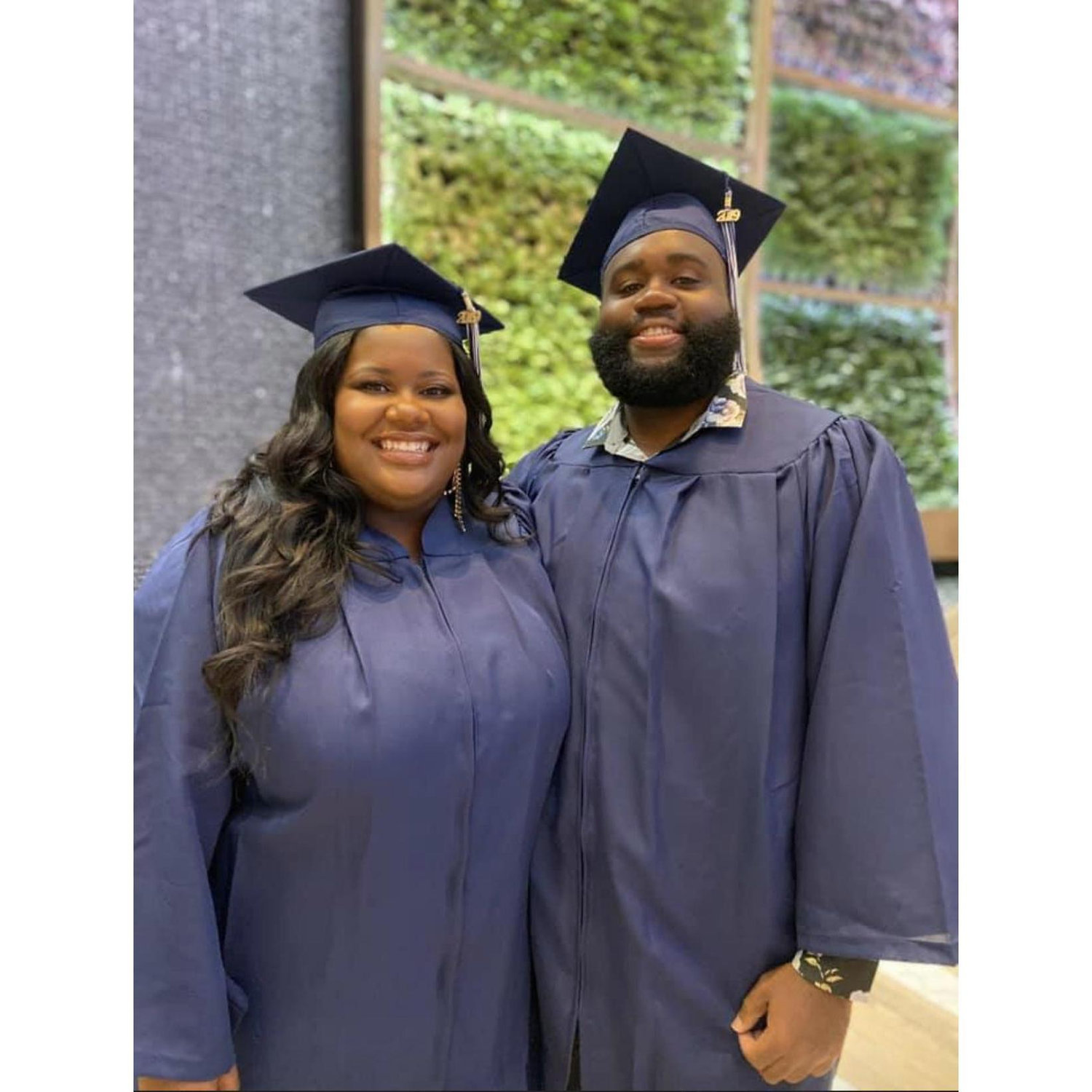 One of our biggest accomplishments to this day was walking the stage together and receiving our degree's