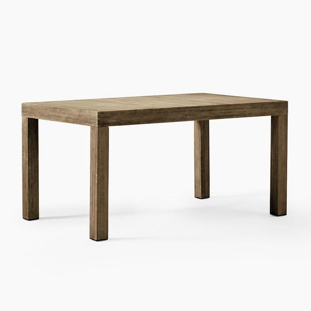 Portside Outdoor 58" Dining Table, Driftwood