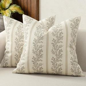Vintage Throw Pillow Covers Set of 2