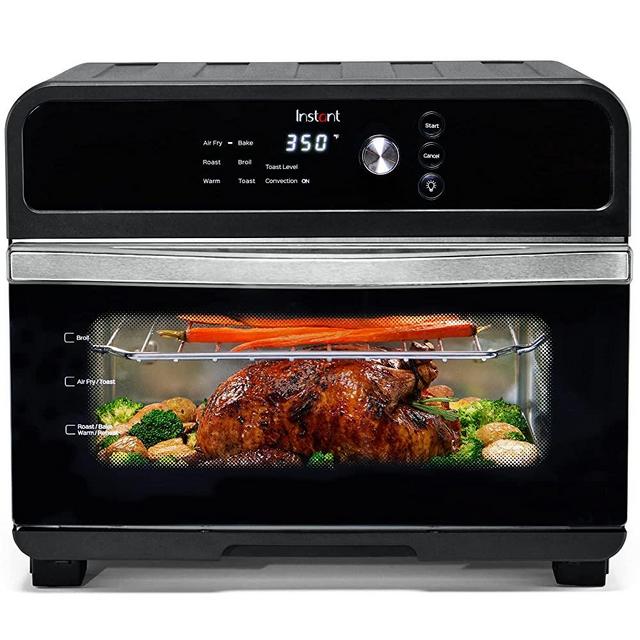 Instant Pot Omni 18L Air Fryer Toaster Oven 7-in-1 Combo with Adjustable Toasting Levels and Even Crisping for Oil Free Cooking at Home