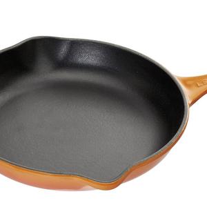 Le Creuset Signature Iron Handle Skillet, 6-1/3-Inch, Flame