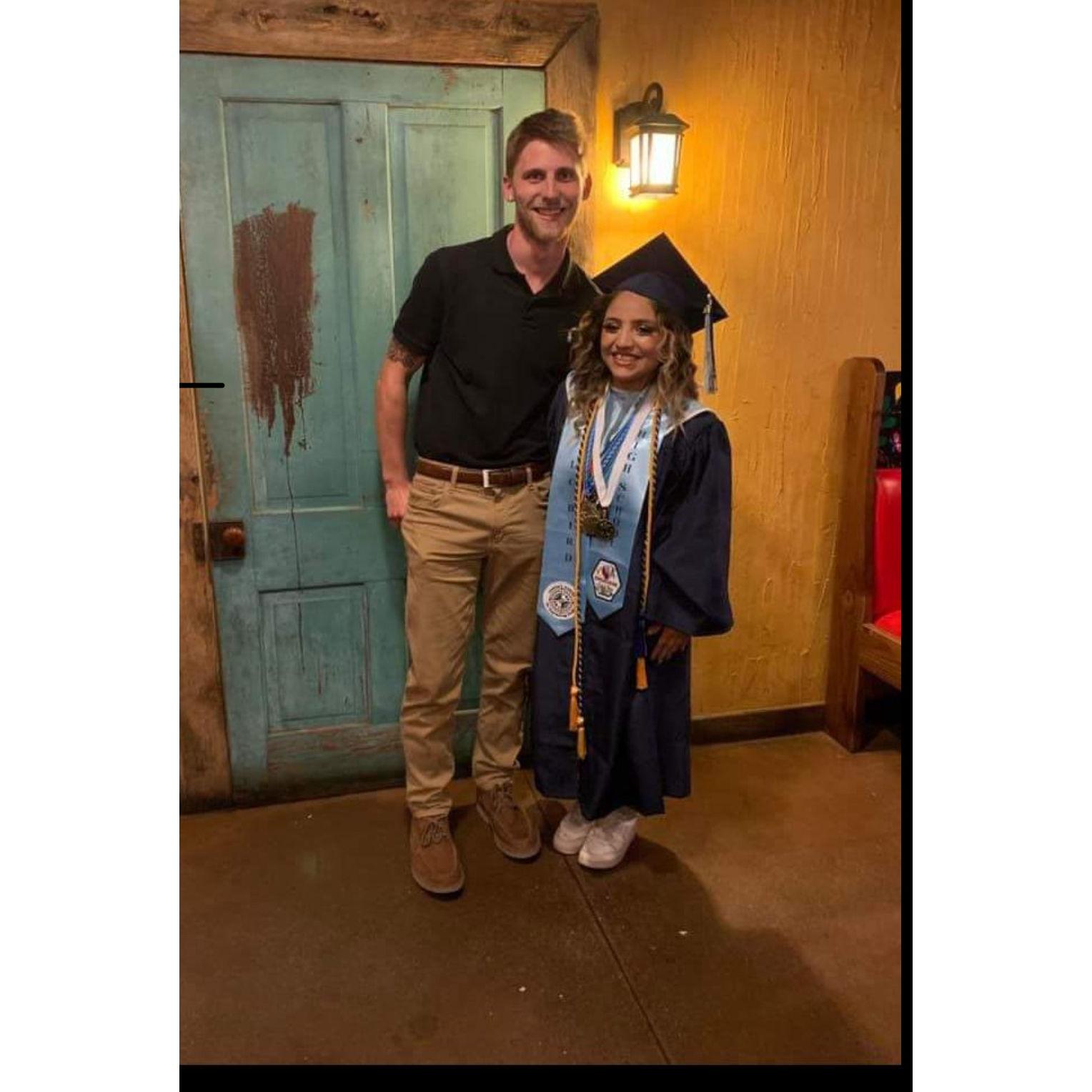 Cayla’s graduation dinner !