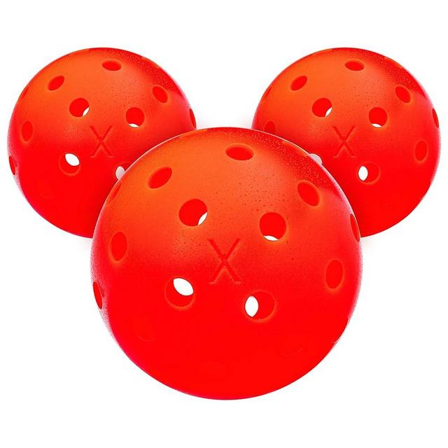 Franklin Sports Outdoor Pickleballs - X-40 Pickleball Balls - USA Pickleball (USAPA) Approved - Official US Open Ball - 3 Packs, 12 Packs, 36 Pickleball Buckets, 100 + 400 Bulk Packs of Pickleballs