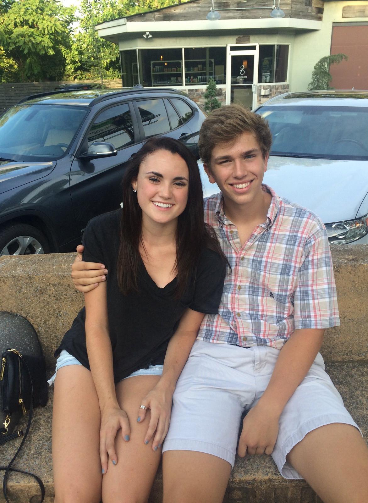 First dating photo in the summer of 2015!