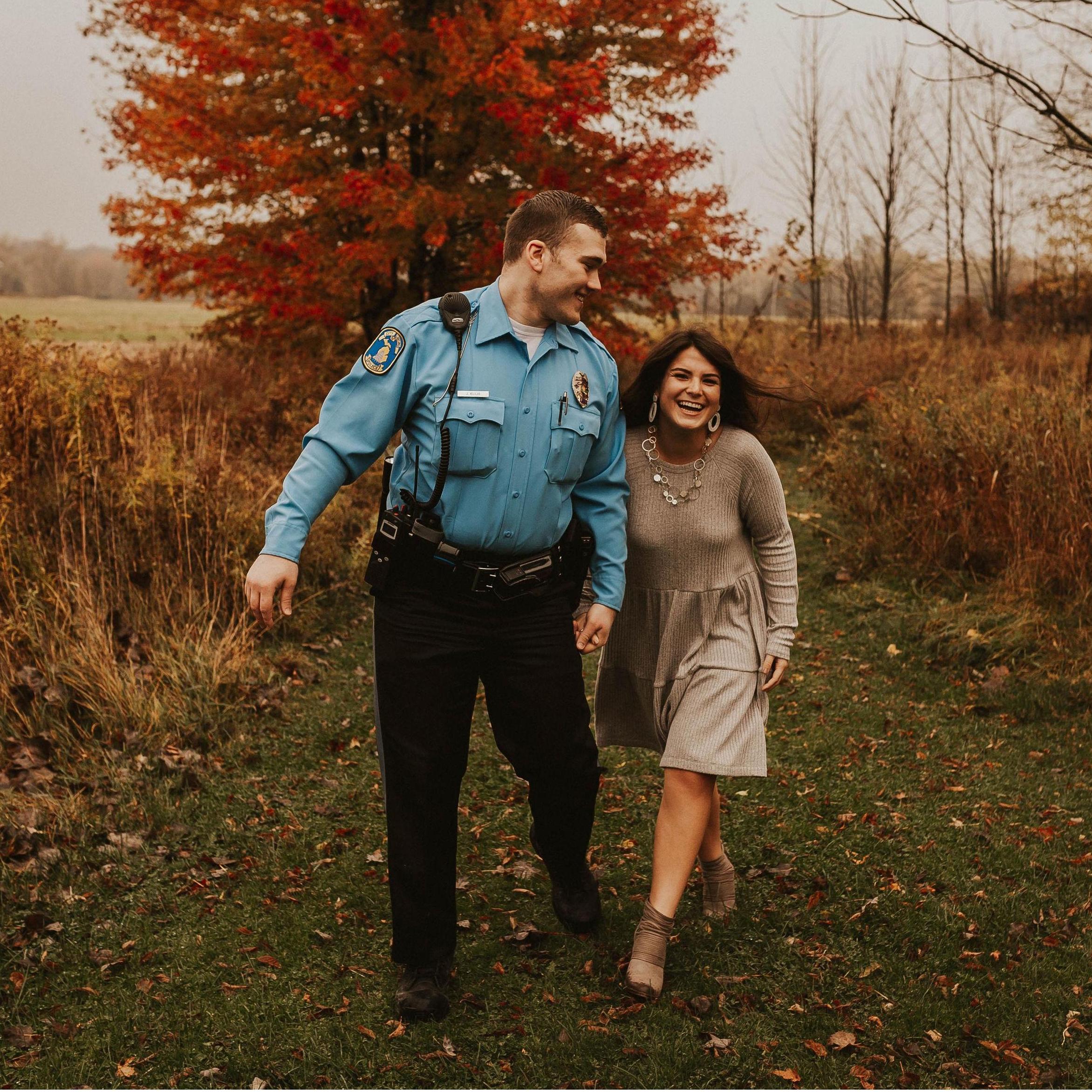 Engagement photos, October 2020
