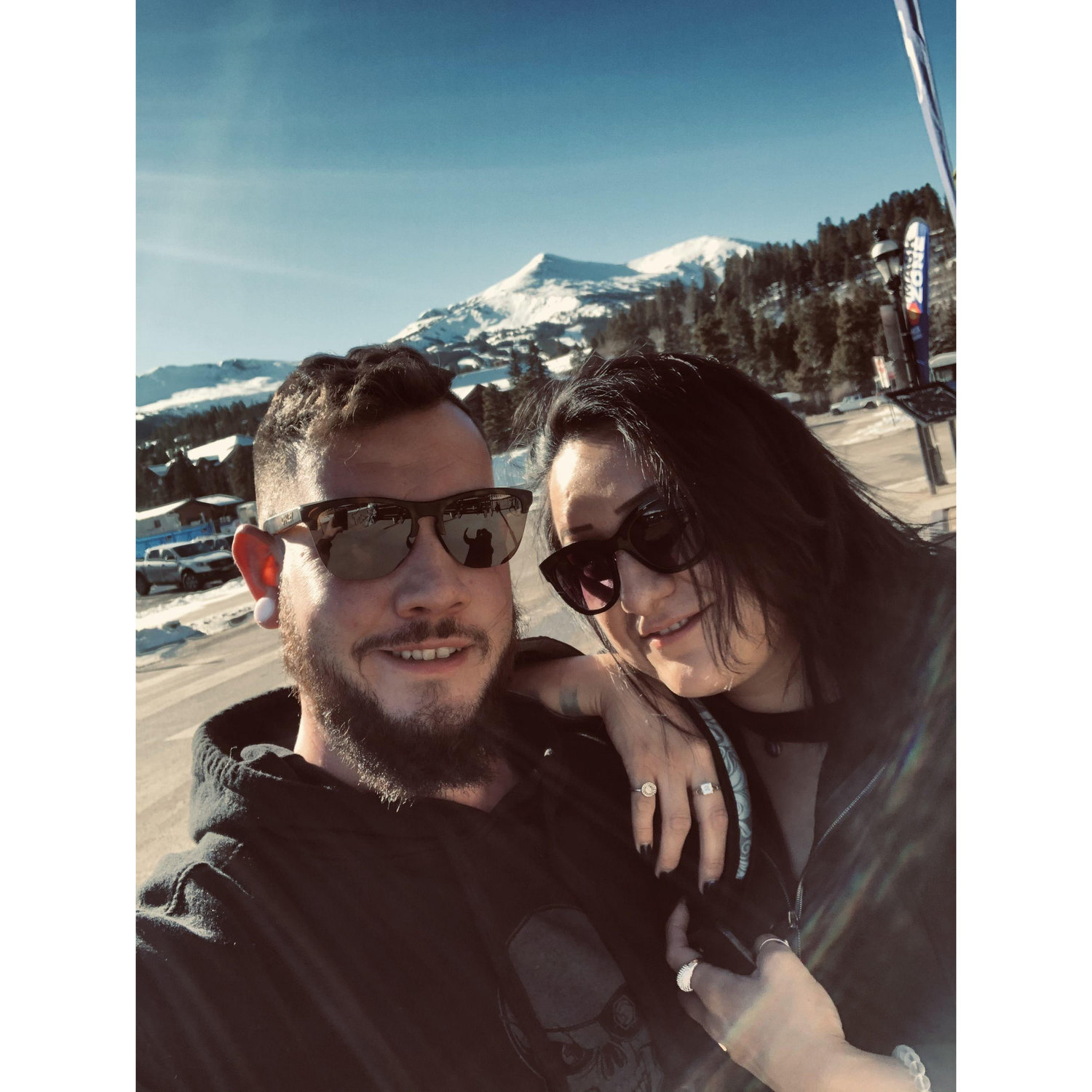 In Breckenridge……