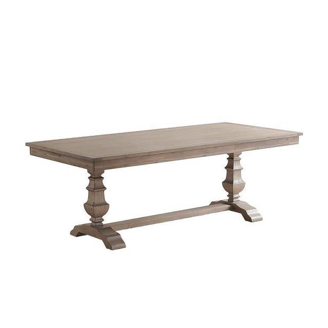Bradding Collection Shadow Gray 84" Dining Table