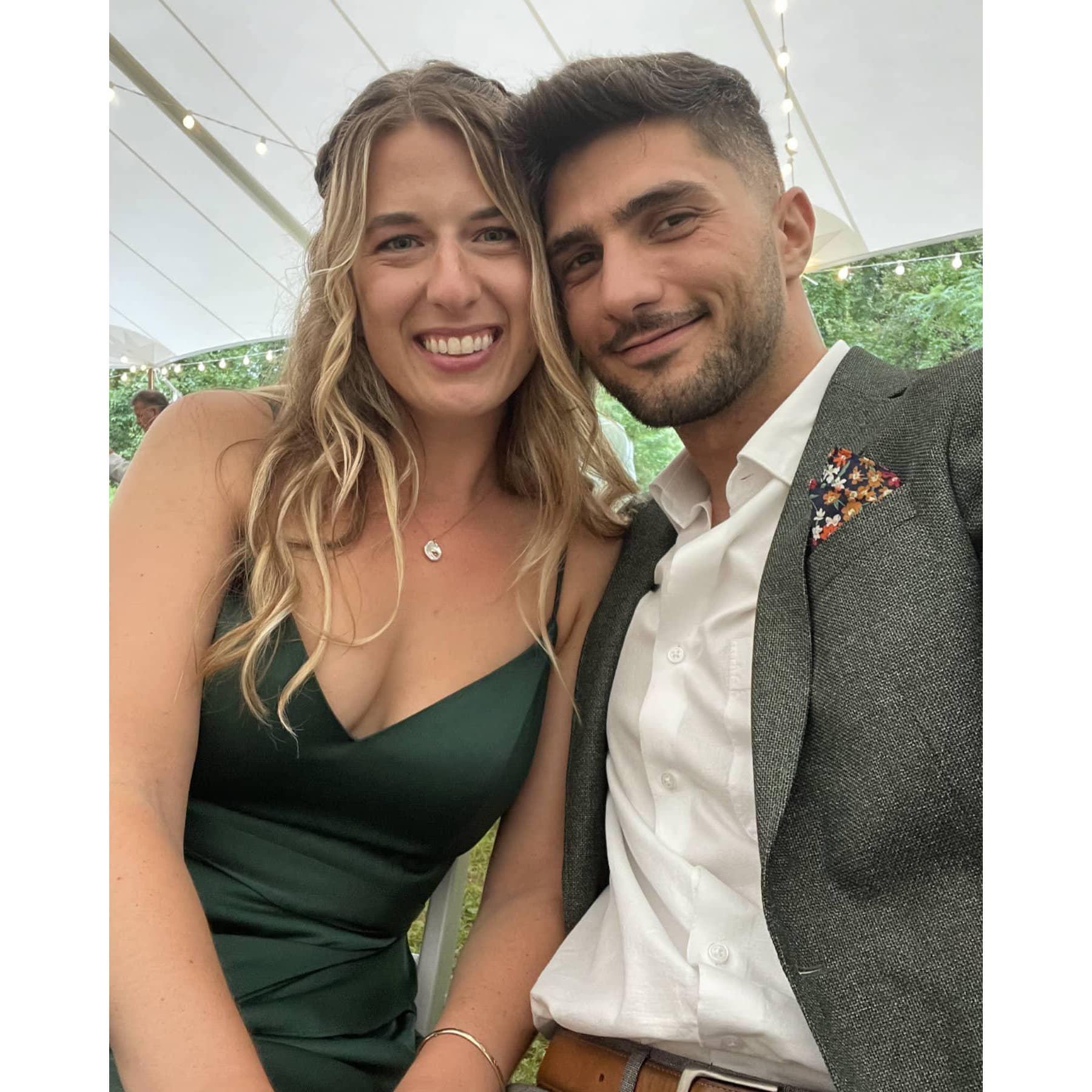 Our 1st wedding together (Jess & Jeff!)