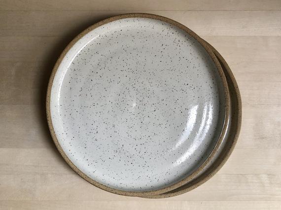 Set of 4 Dinner Plates by Shelby Page Ceramics