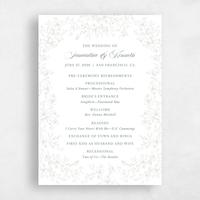 Green Wedding Program - Venado