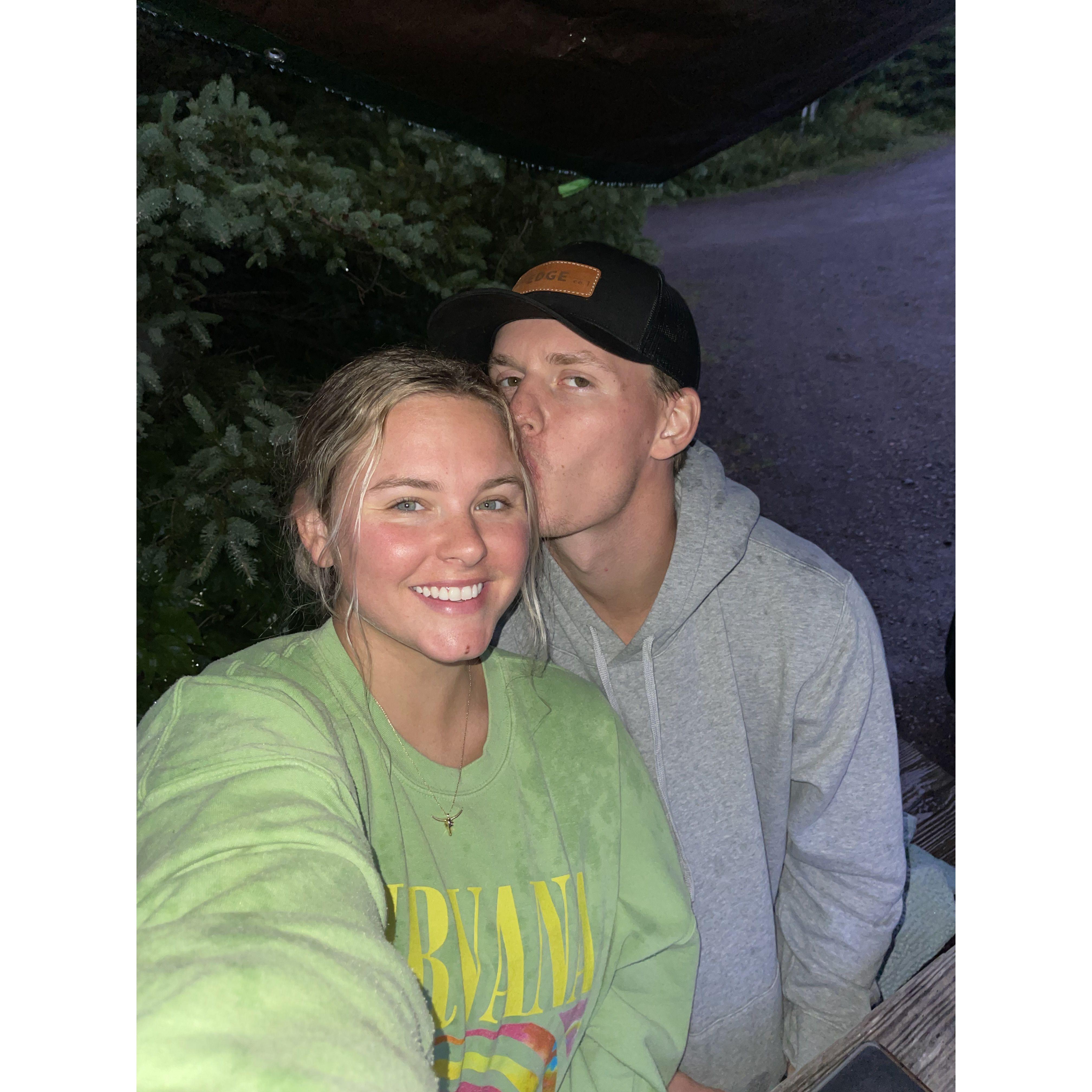 Spontaneous camping trip. Didn't check the weather before leaving and it rained the entire time we were there.